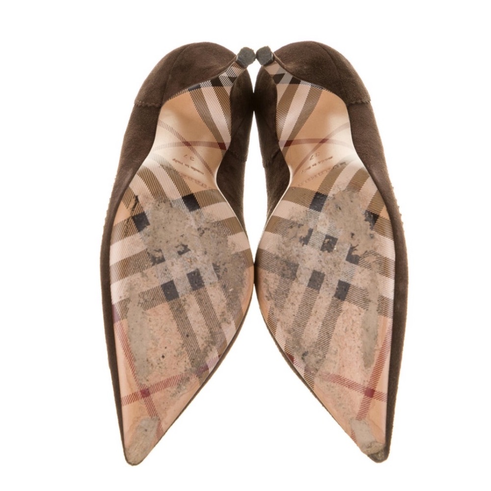 🐞BURBERRY - Suede pumps🐞 - Picture 3 of 5